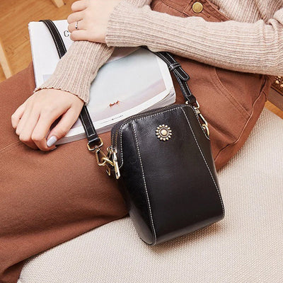 Ellie™ - Mini Stylish Soft Leather Crossbody Bag