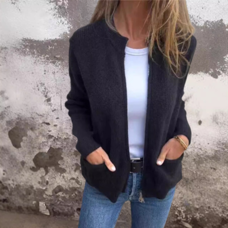 Riley™ - Super Soft Warm Zipper Cardigan