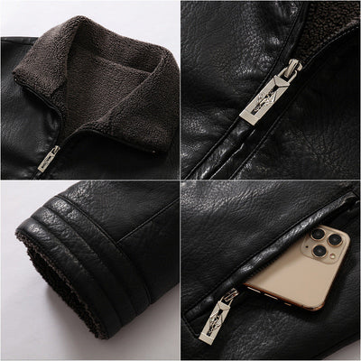 Parker™ - Modern Leather Jacket