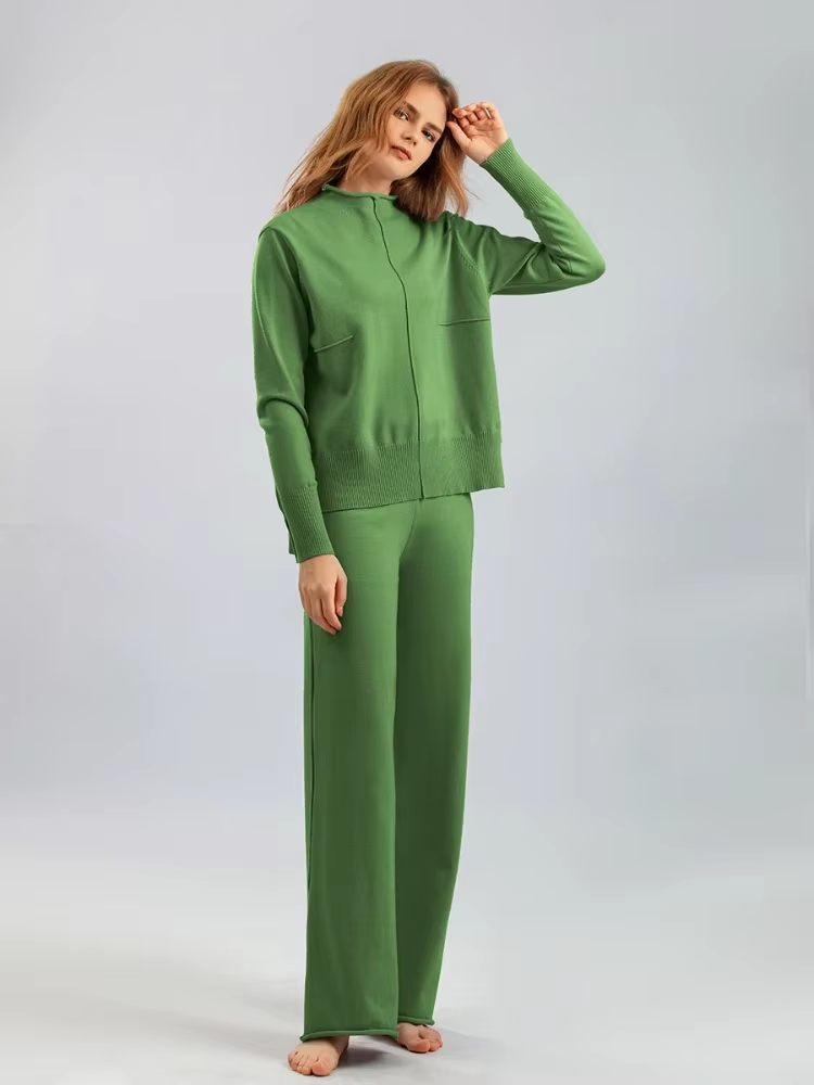 Olivia™ - Knitted Thick Warm Oversize Pullover Pants Set